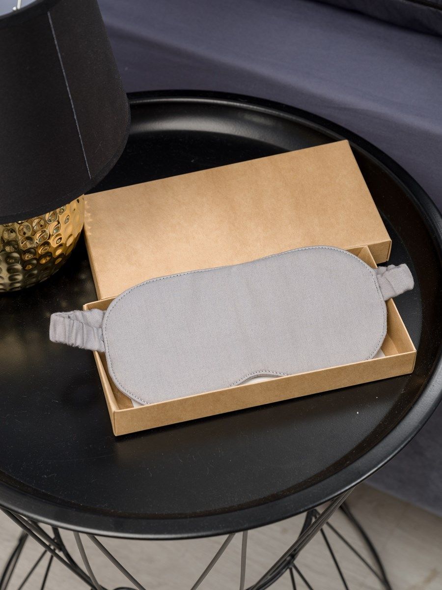 снимок Маска для лица PandaHug Blackout серая от магазина BIO-TEXTILES ОПТ