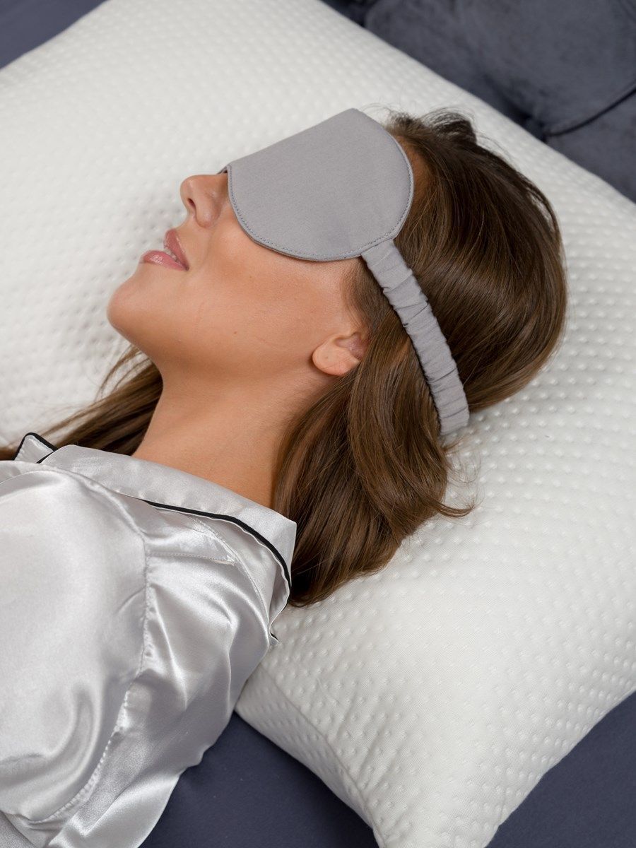 снимок Маска для лица PandaHug Blackout серая от магазина BIO-TEXTILES ОПТ