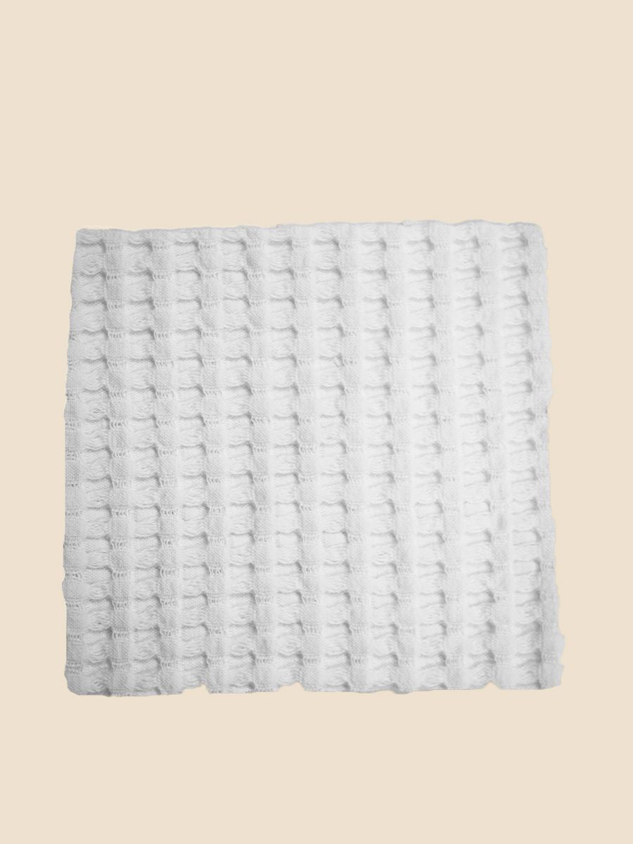 снимок Вафельное полотно белое, ширина 1,5 м от магазина BIO-TEXTILES ОПТ