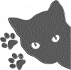 Кот 198х197 мм